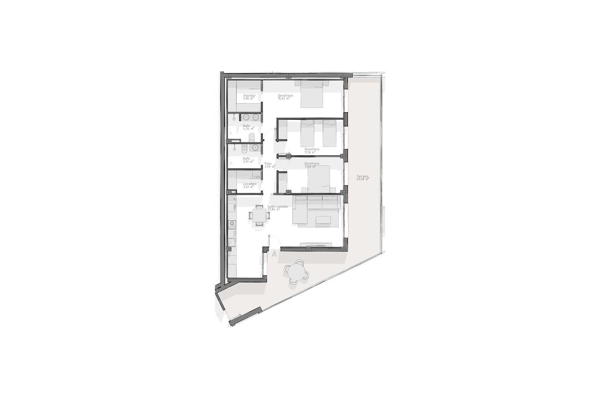 New Build - Apartment -
Águilas - Playa del Hornillo