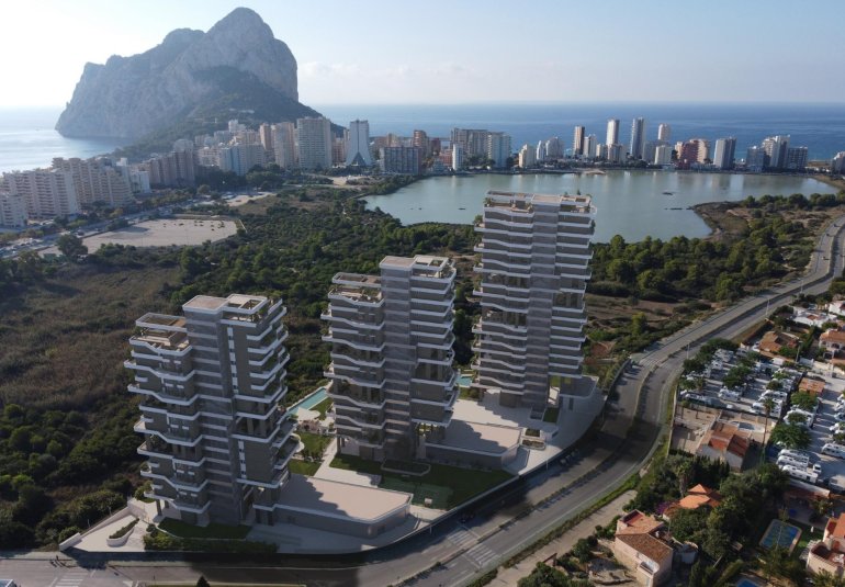 New Build - Apartment -
Calpe - Marisol park