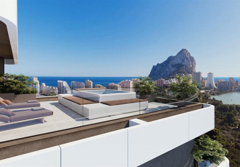 New Build - Apartment -
Calpe - Marisol park