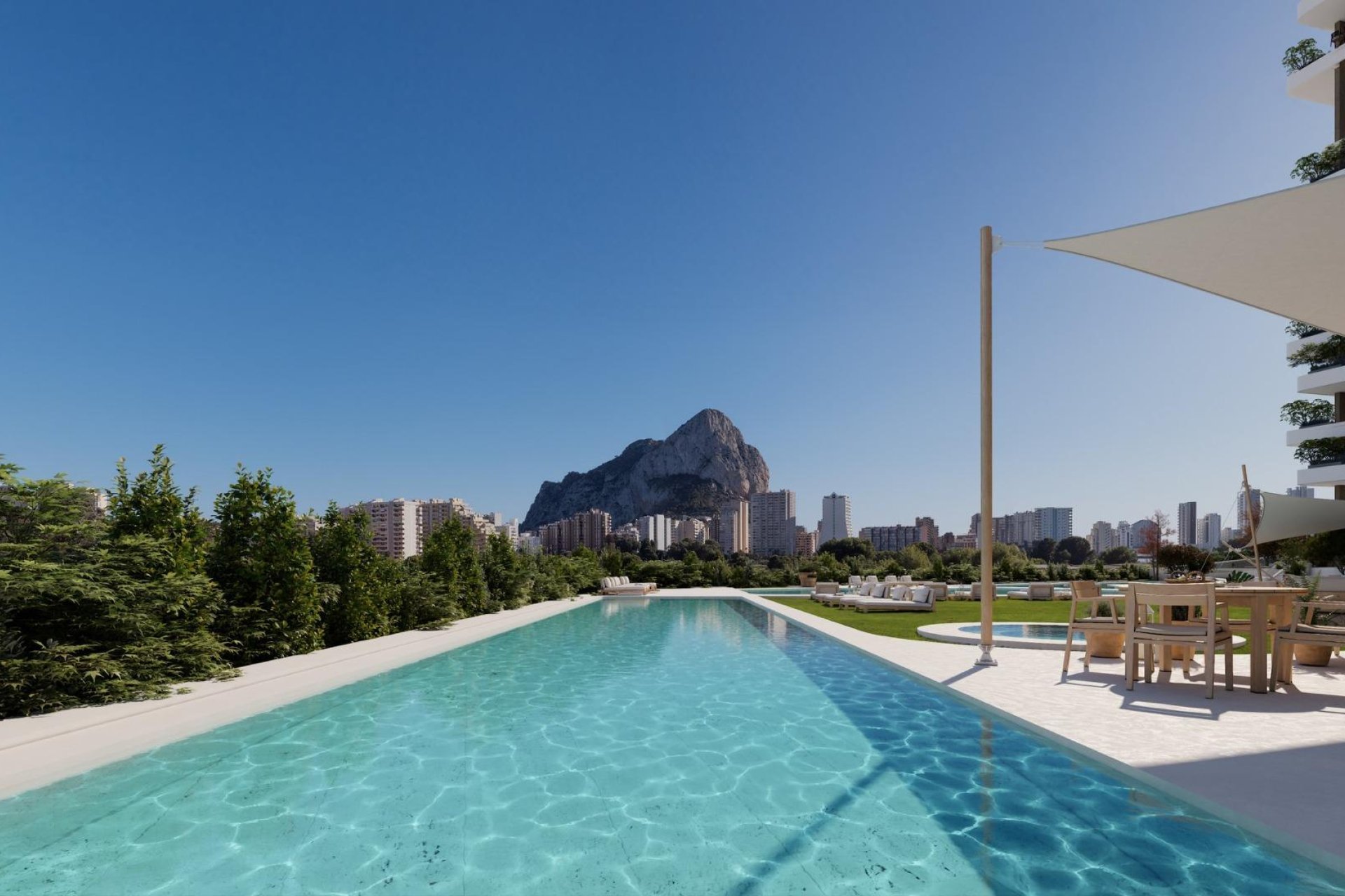 New Build - Apartment -
Calpe - Marisol park