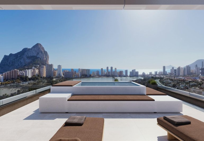 New Build - Apartment -
Calpe - Marisol park