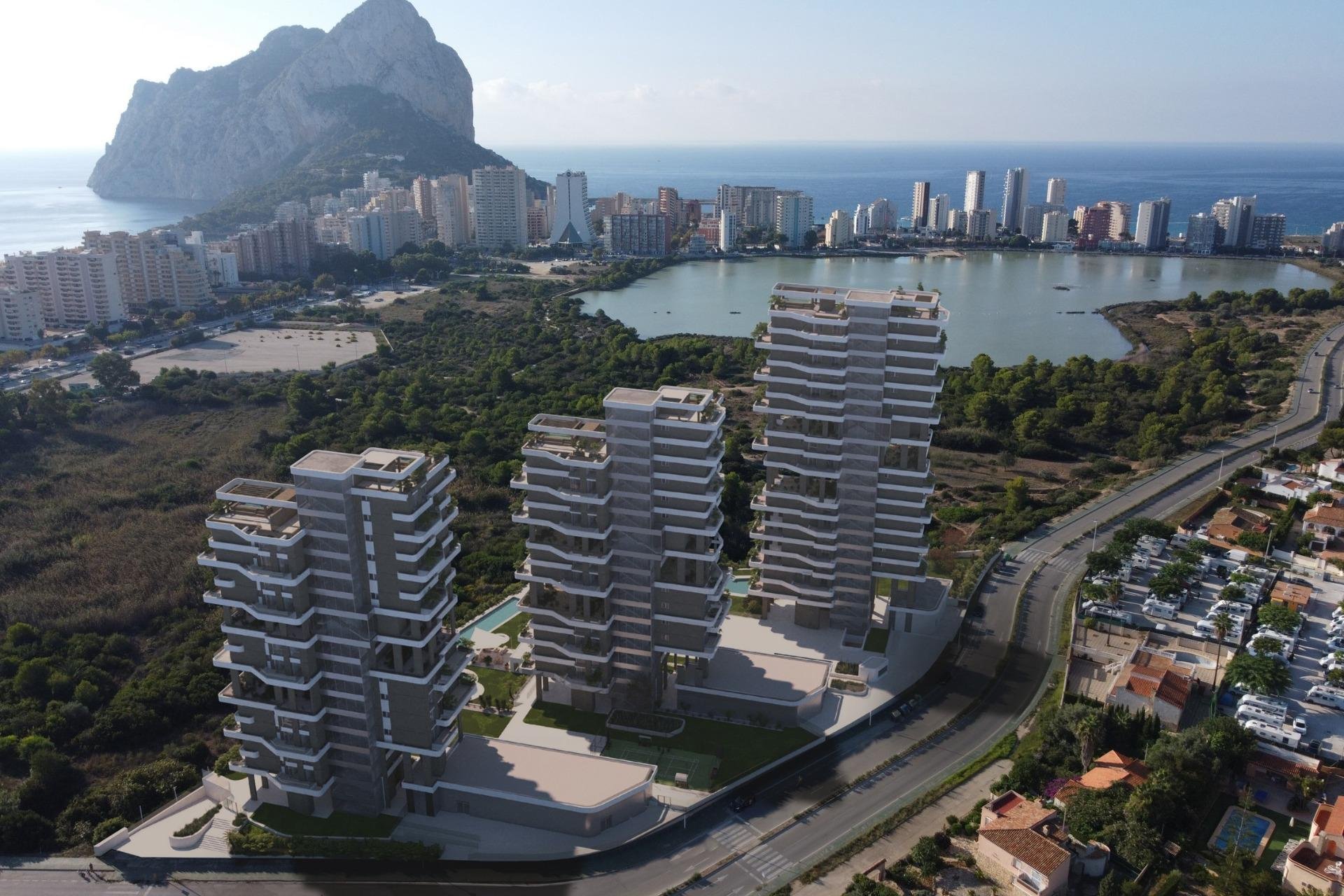New Build - Apartment -
Calpe - Marisol park