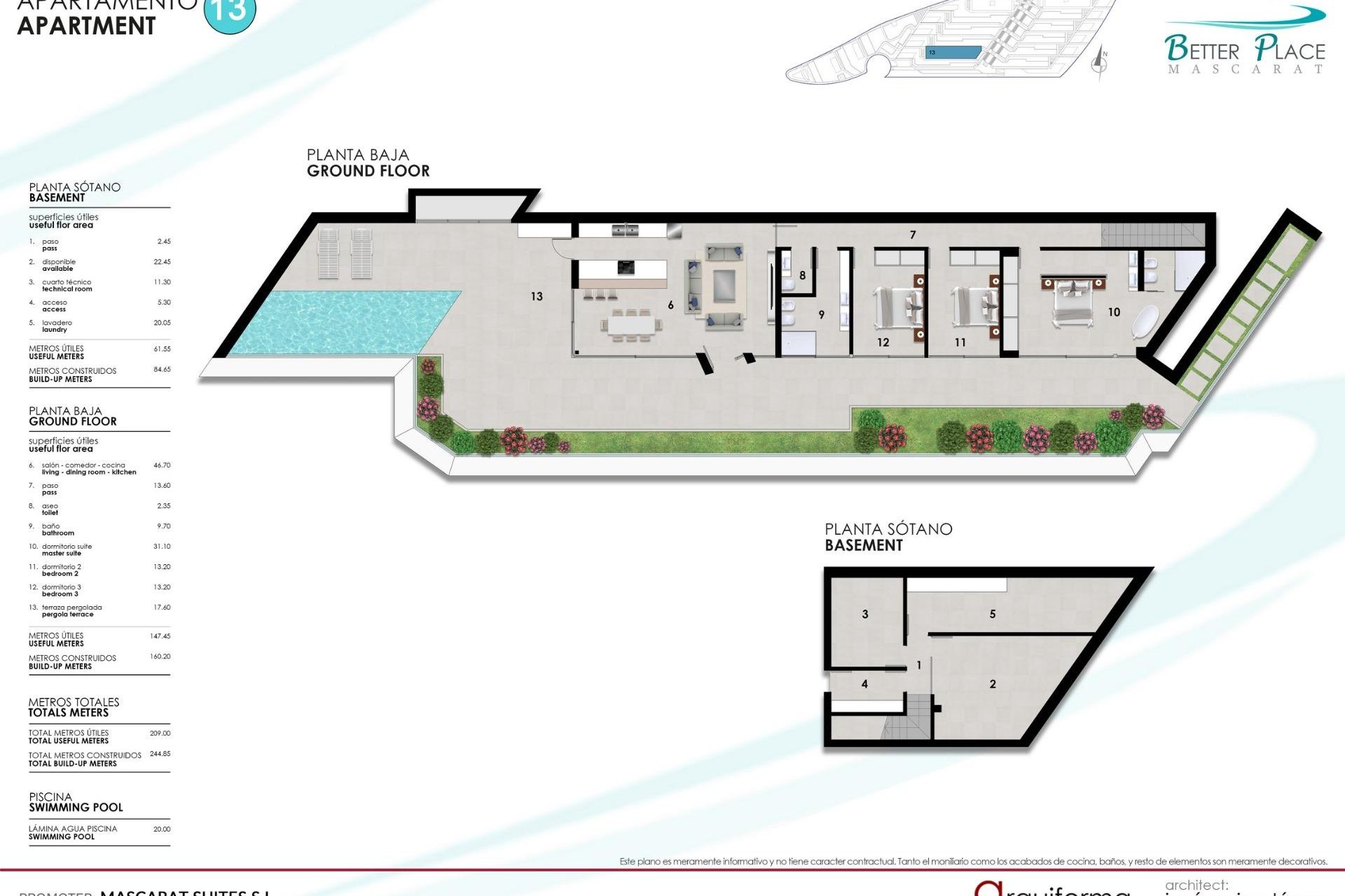 New Build - Apartment -
Calpe - Mascarat
