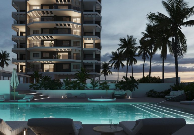 New Build - Apartment -
Calpe - Playa Arenal