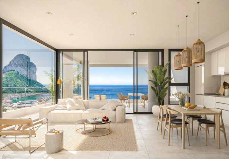 New Build - Apartment -
Calpe - Playa del Bol