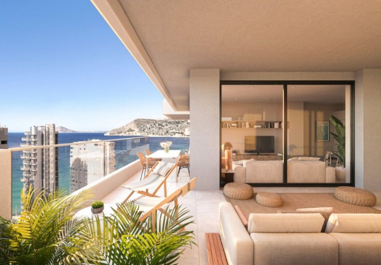 New Build - Apartment -
Calpe - Playa del Bol