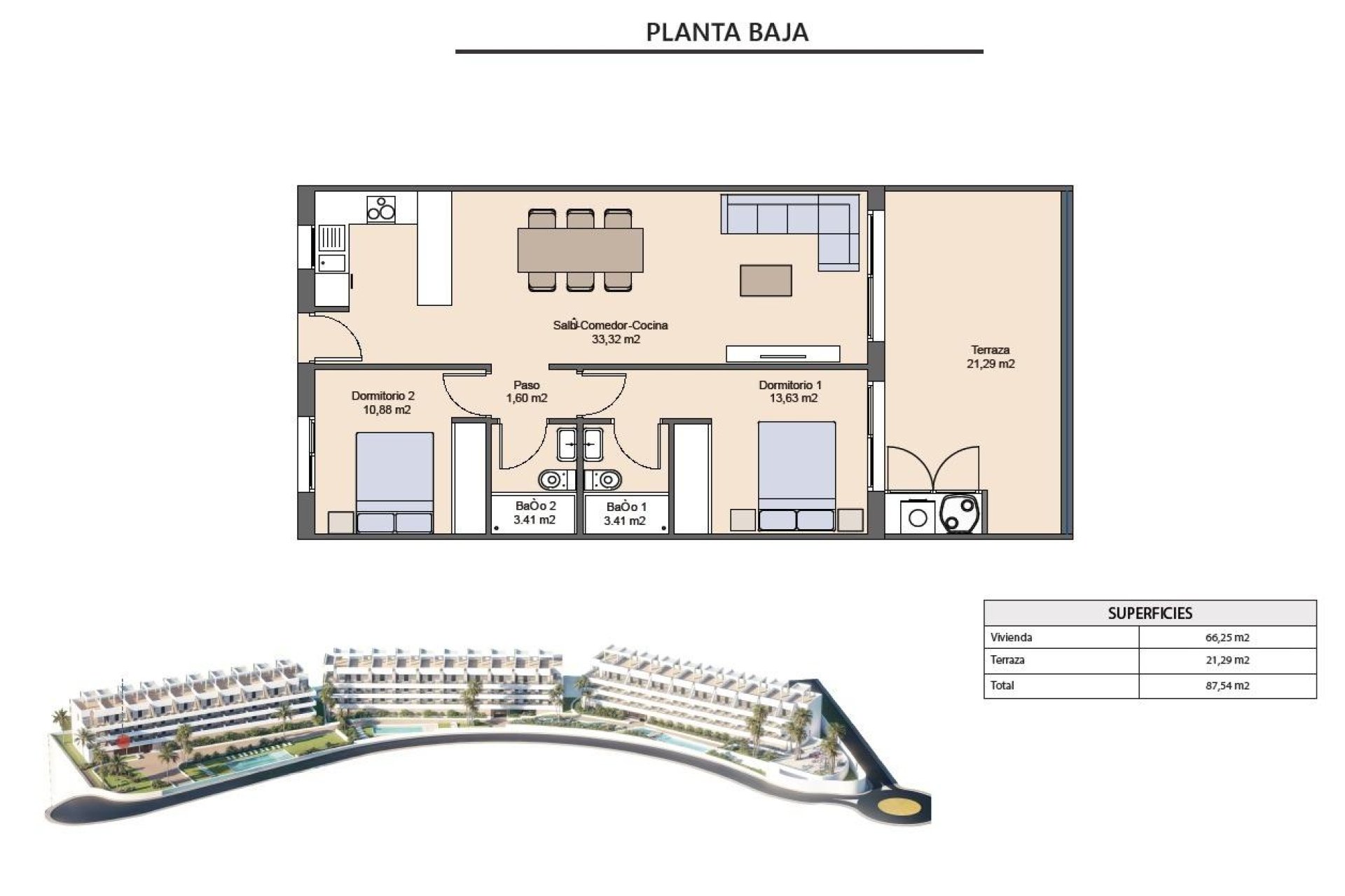 New Build - Apartment -
Finestrat - Balcon de finestrat