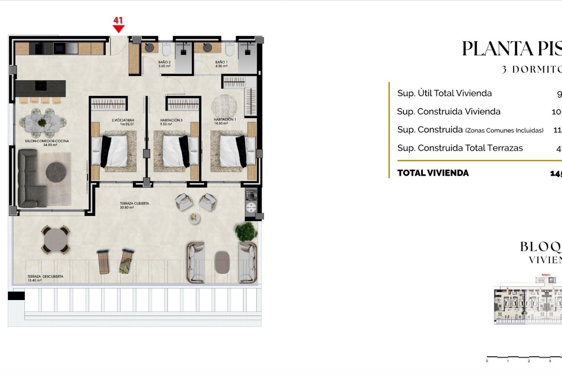 New Build - Apartment -
Finestrat - Balcon de finestrat