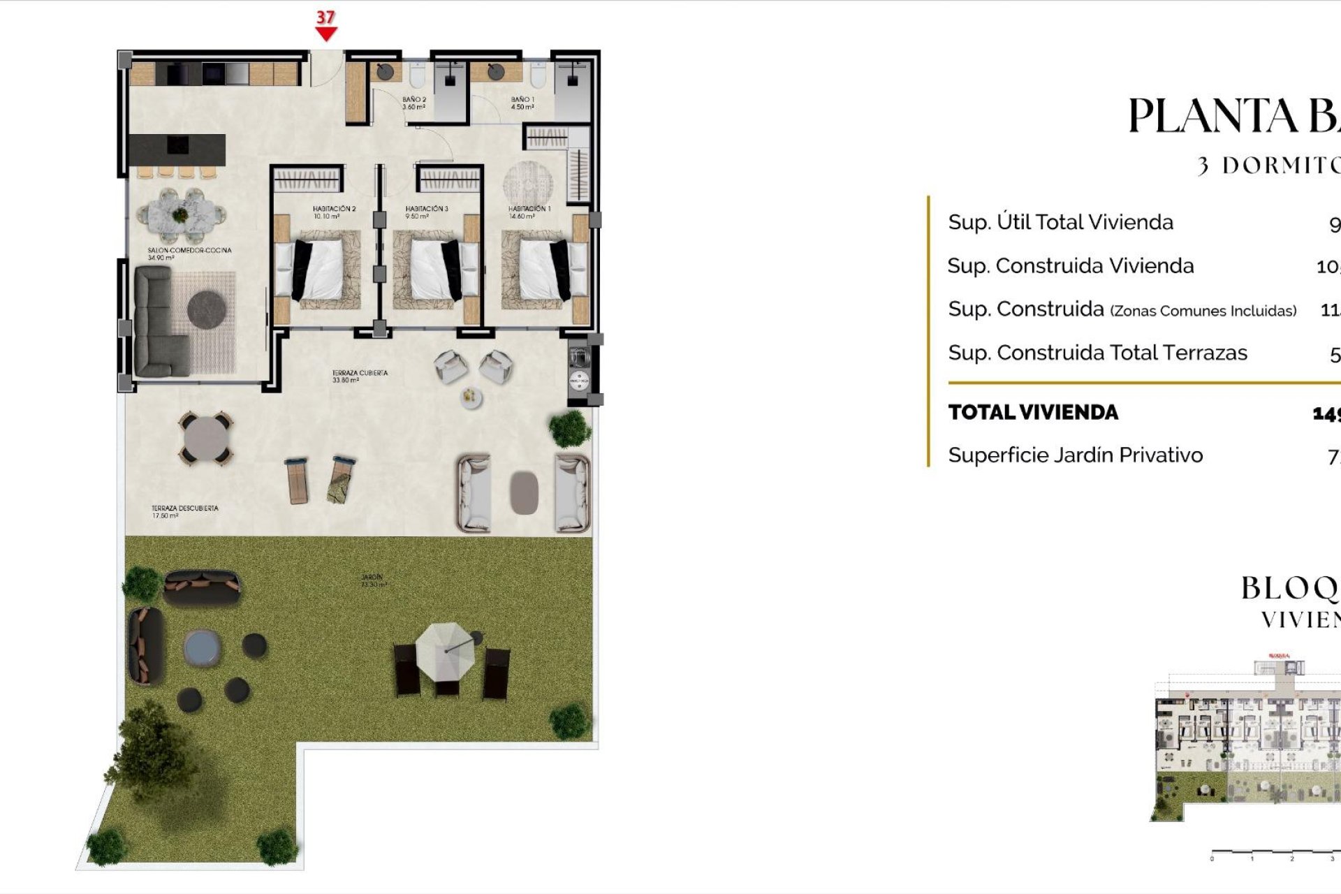 New Build - Apartment -
Finestrat - Balcon de finestrat