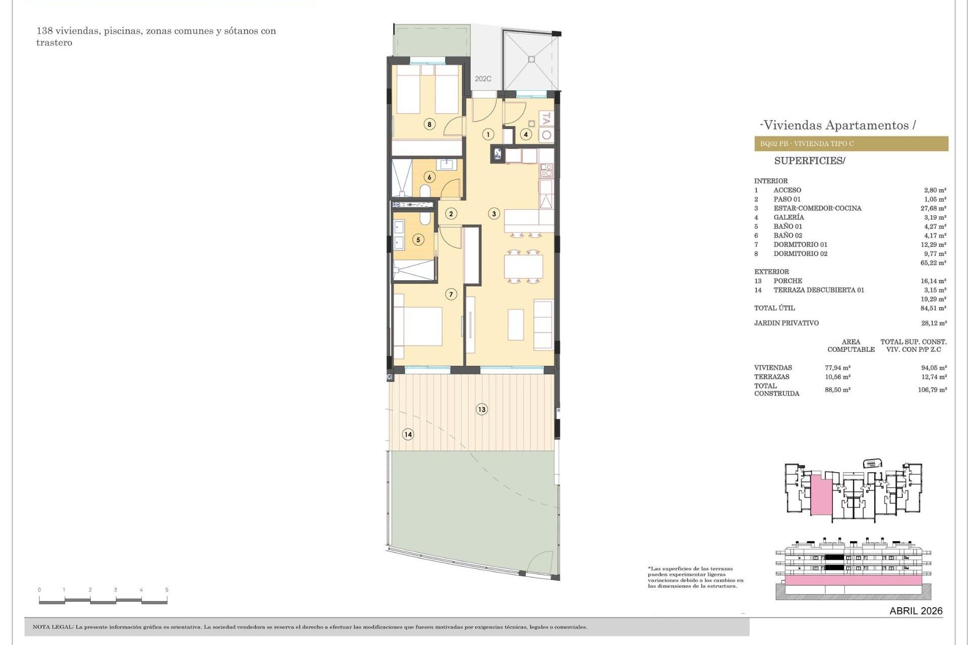 New Build - Apartment -
Finestrat - Campana garden