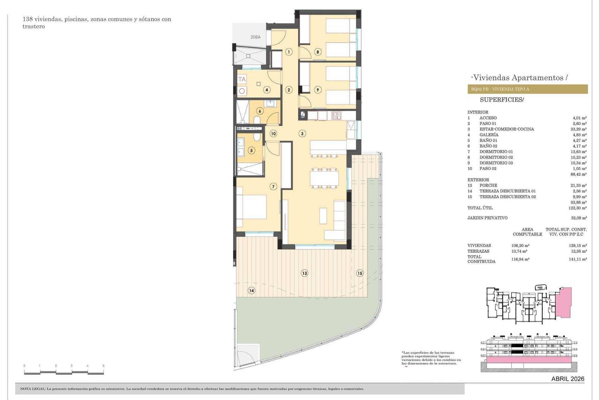 New Build - Apartment -
Finestrat - Campana garden