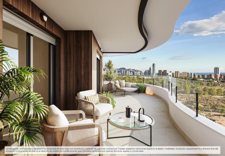 New Build - Apartment -
Finestrat - Campana garden