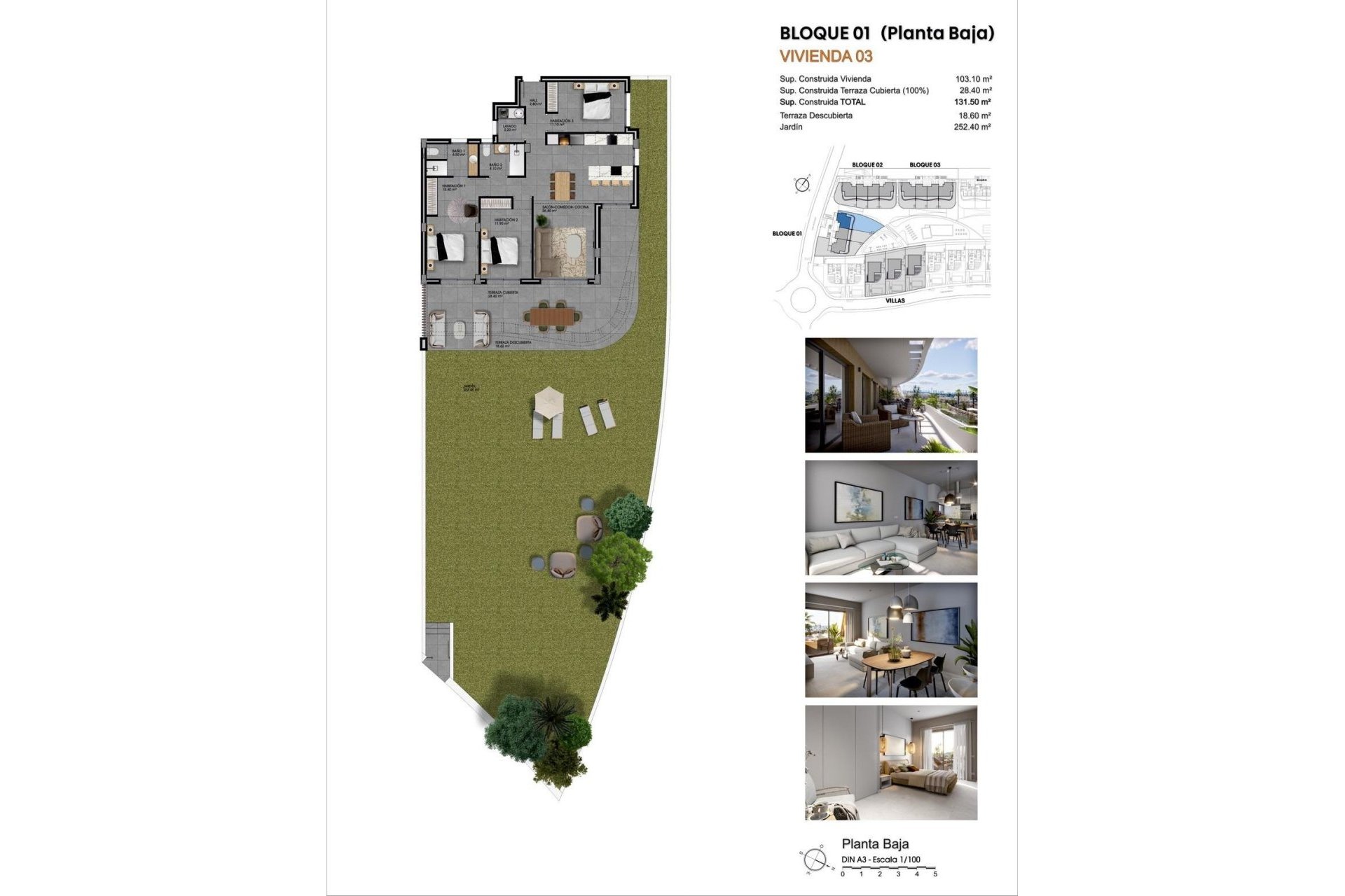 New Build - Apartment -
Finestrat - Campana garden