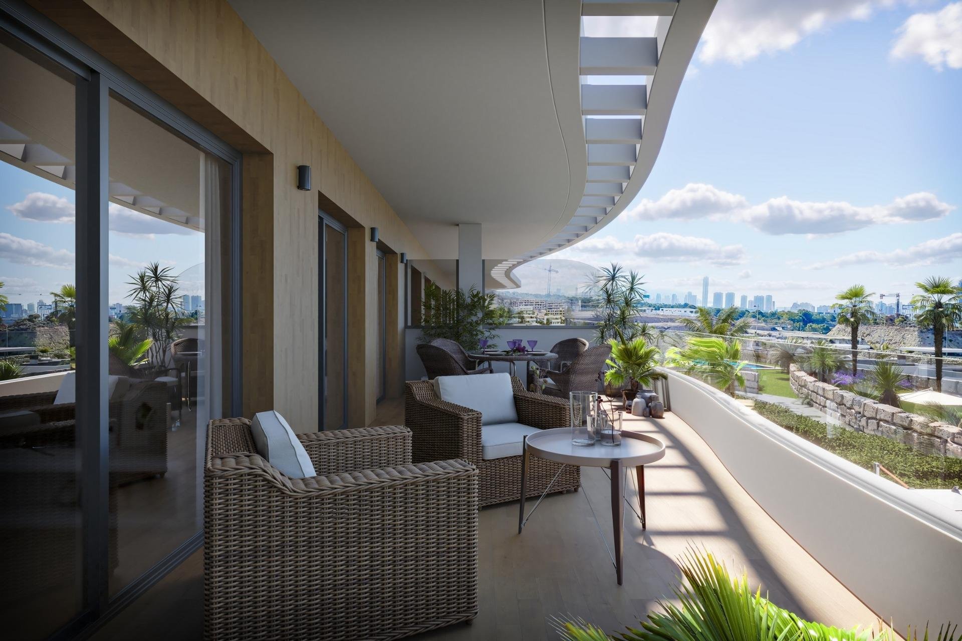 New Build - Apartment -
Finestrat - Campana garden