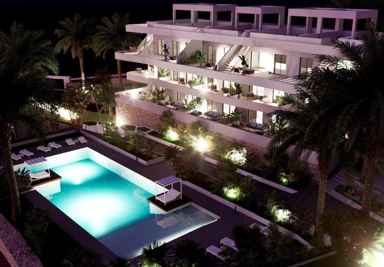 New Build - Apartment -
Finestrat - Puig Campana Golf