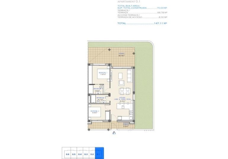 New Build - Apartment -
Los Alcázares - Serena Golf