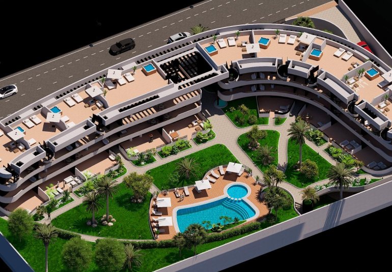 New Build - Apartment -
Los Alcázares - Serena Golf