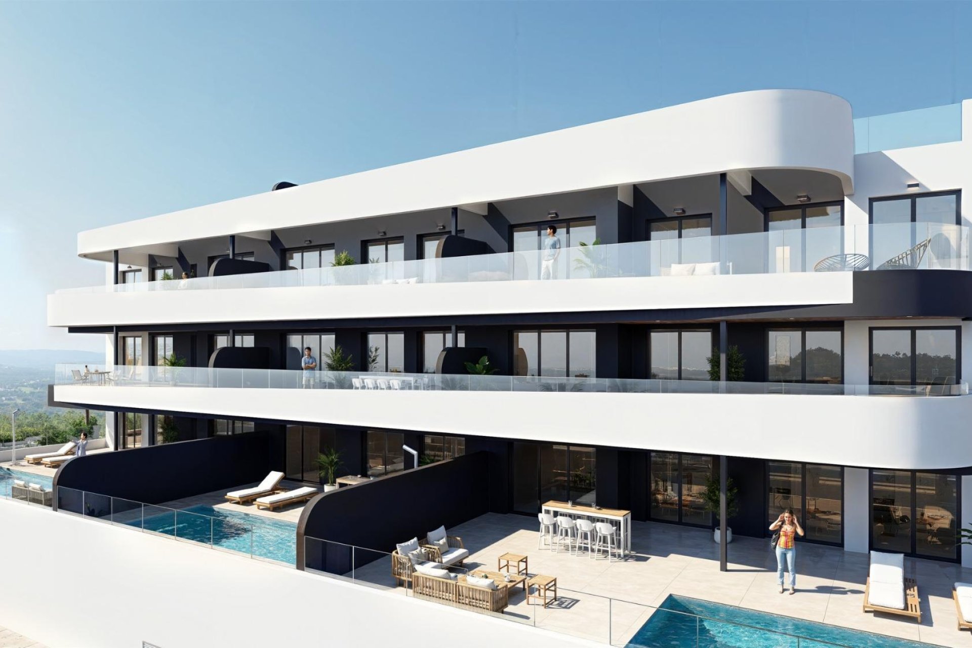 New Build - Apartment -
Los Alcázares - Serena Golf