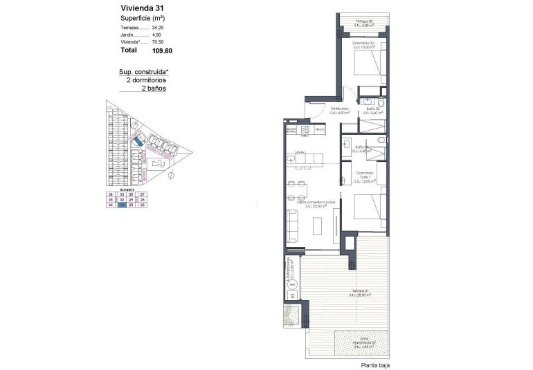 New Build - Apartment -
Los Alcázares - Serena Golf