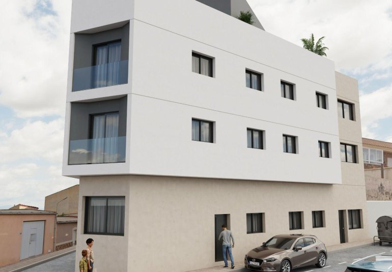 New Build - Apartment -
Mazarron - pueblo