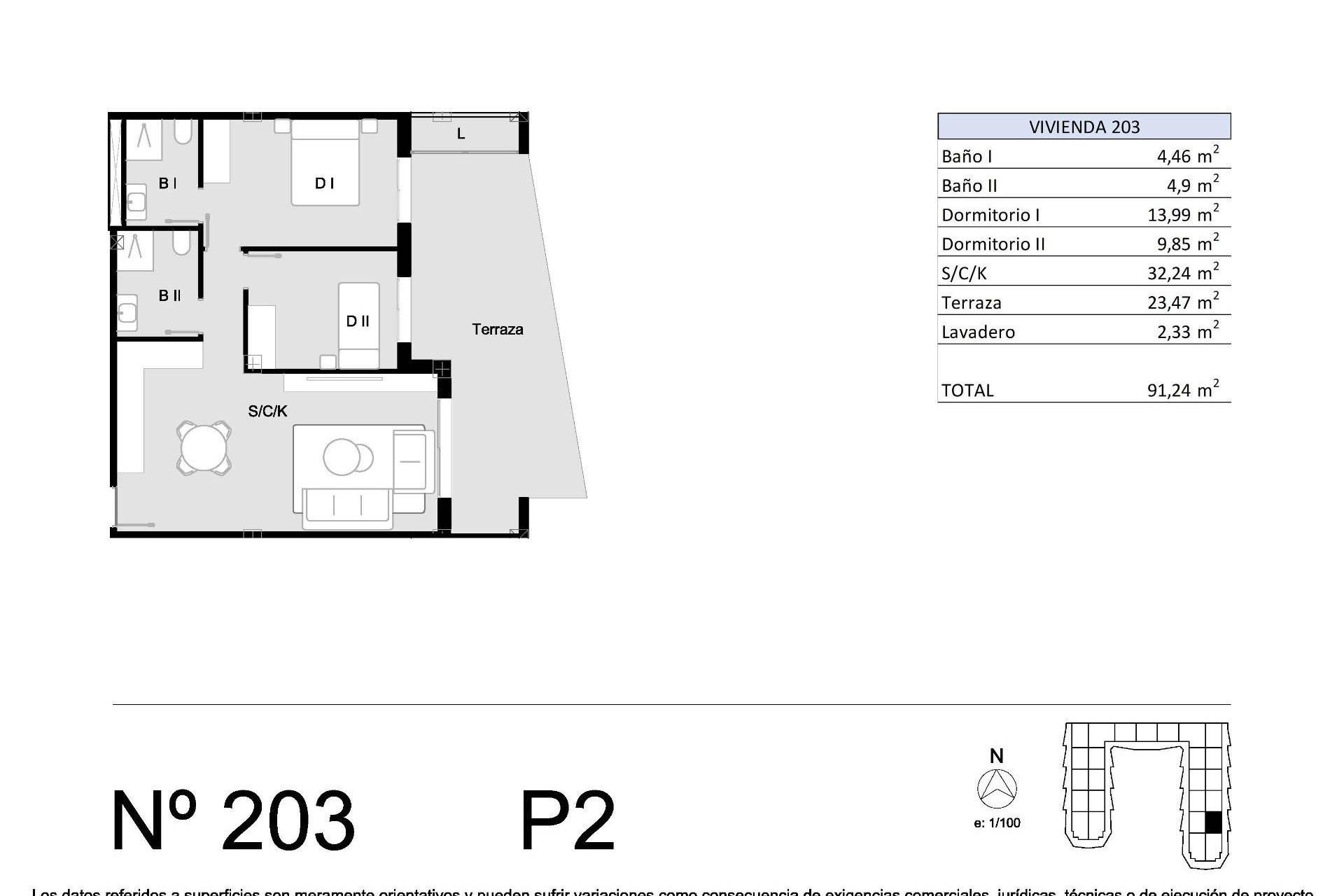 New Build - Apartment -
San Miguel - Pueblo