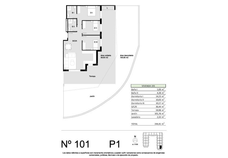 New Build - Apartment -
San Miguel - Pueblo