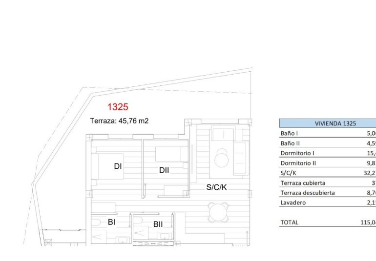 New Build - Apartment -
San Miguel - Pueblo