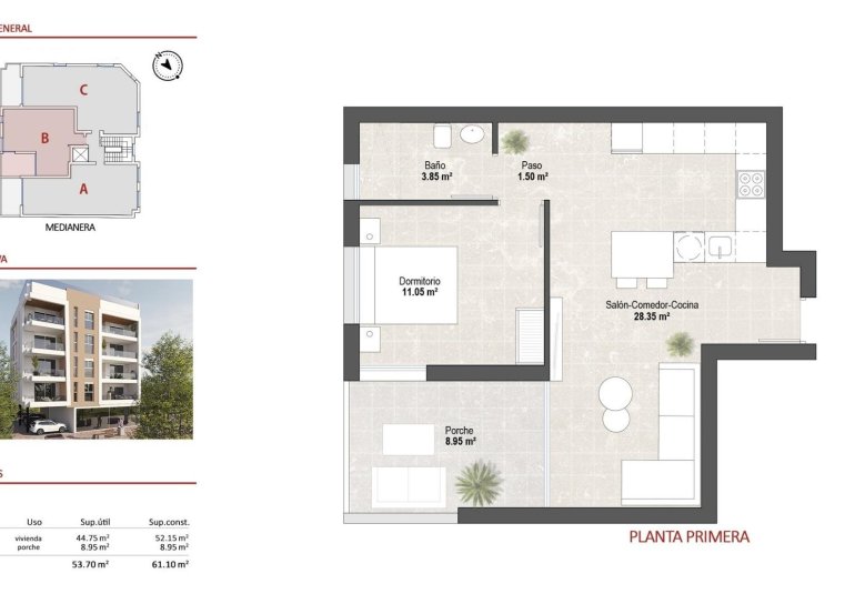 New Build - Apartment -
San Pedro del Pinatar - Lo Pagan, San Pedro del Pinatar