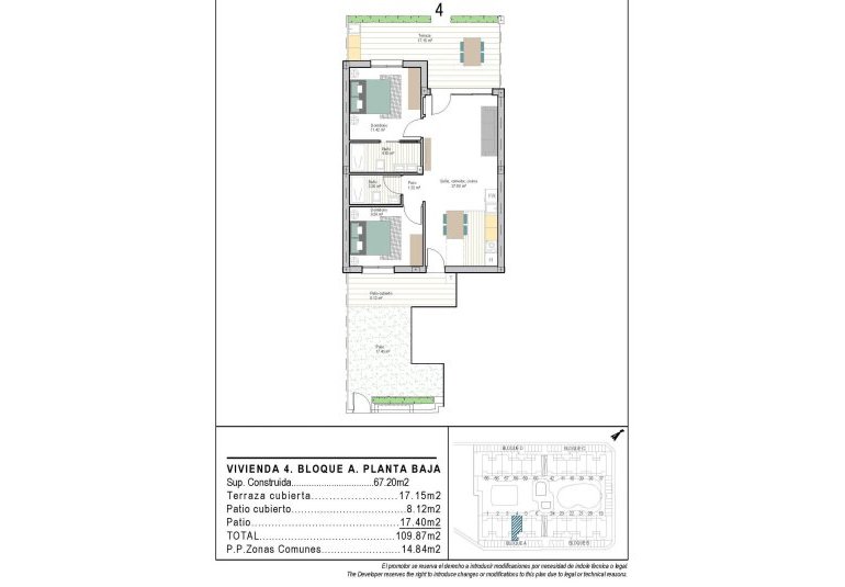New Build - Apartment -
Torre Pacheco - San Cayetano