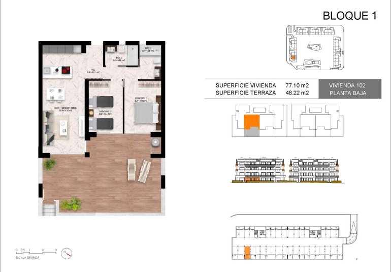New Build - Apartment -
Torrevieja - La Siesta
