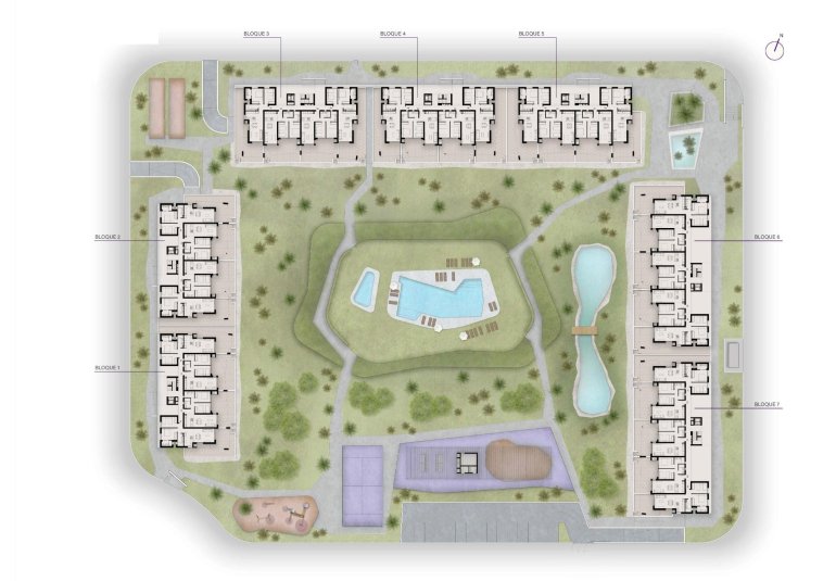 New Build - Apartment -
Torrevieja - La Siesta