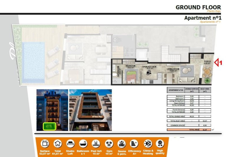 New Build - Apartment -
Torrevieja - Playa de El Cura