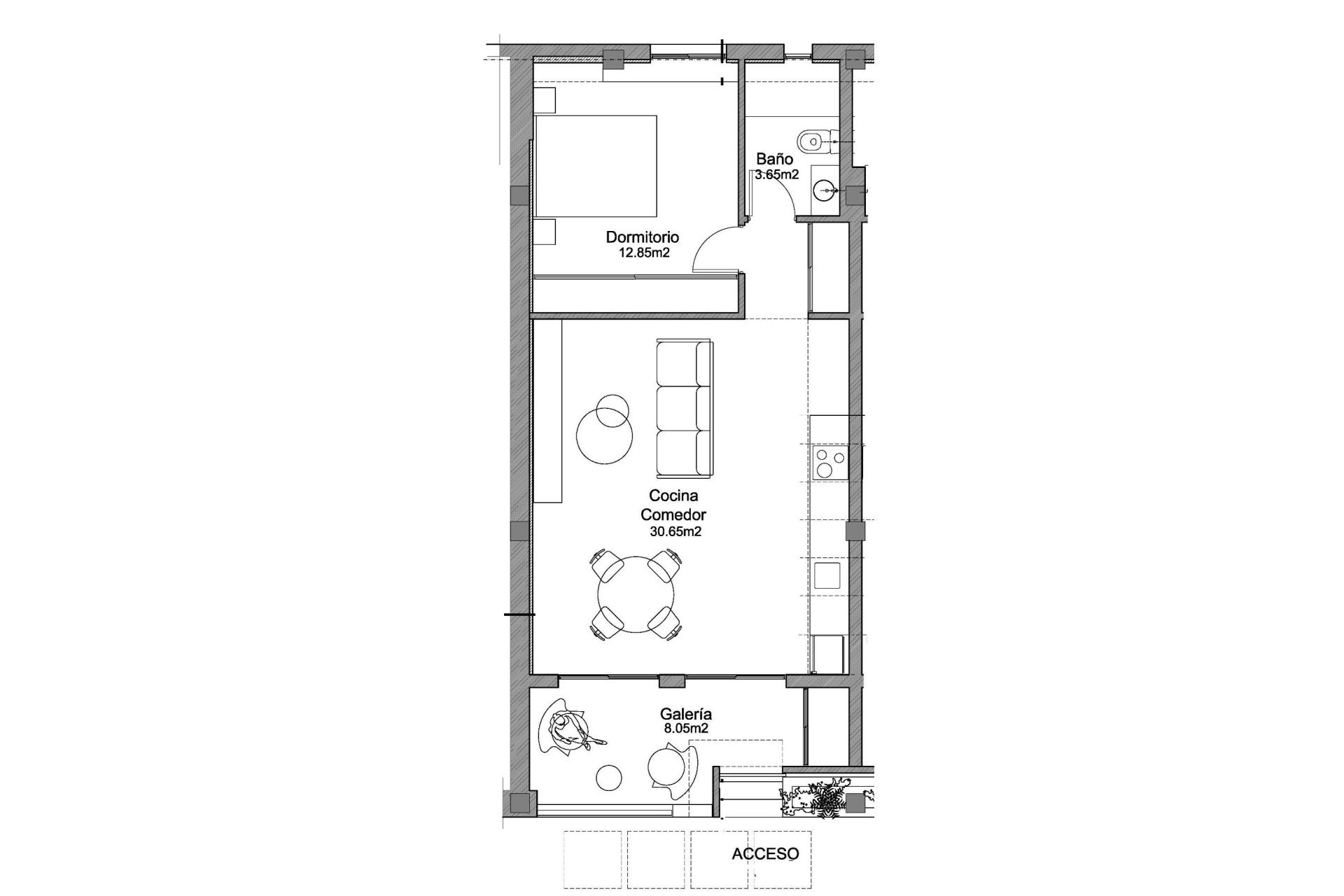 New Build - Apartment -
Torrevieja - Playa Los Naufragos