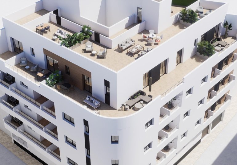 New Build - Apartment -
Torrevieja - pueblo