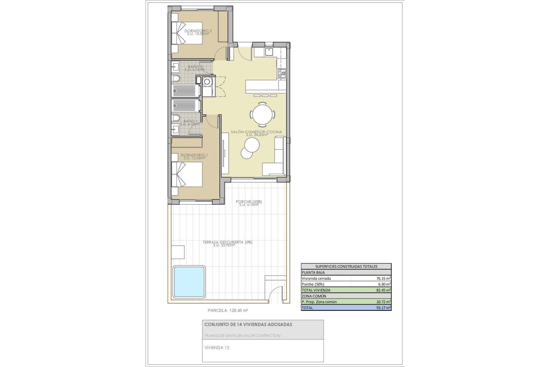 New Build - Bungalow -
Ciudad Quesada - Rojales - Pueblo