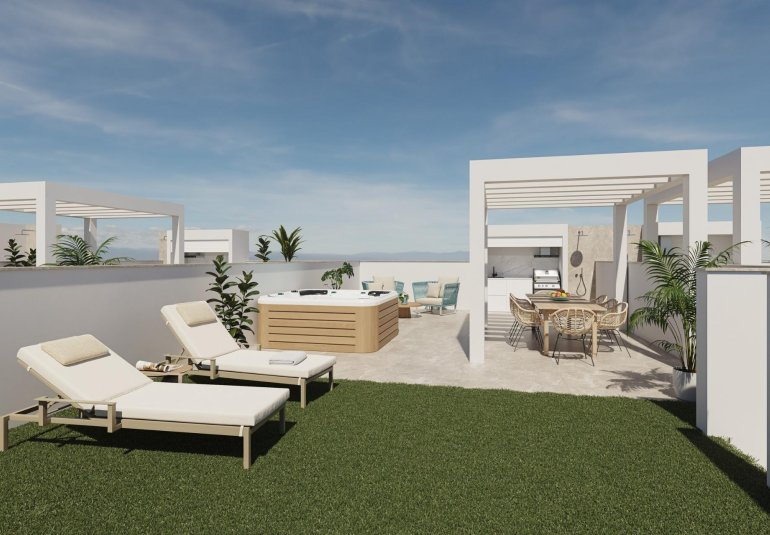 New Build - Bungalow -
Pilar de la Horadada - Parque Ramon eugenio Escudero