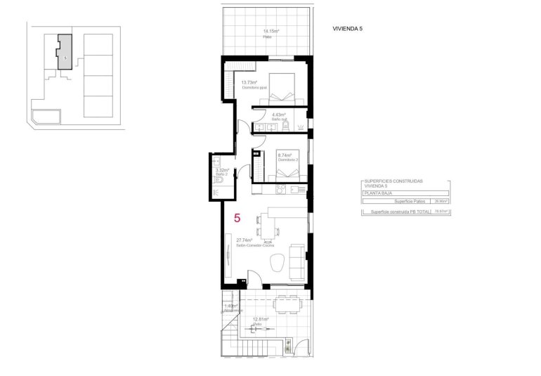 New Build - Bungalow -
Pilar de la Horadada - pueblo