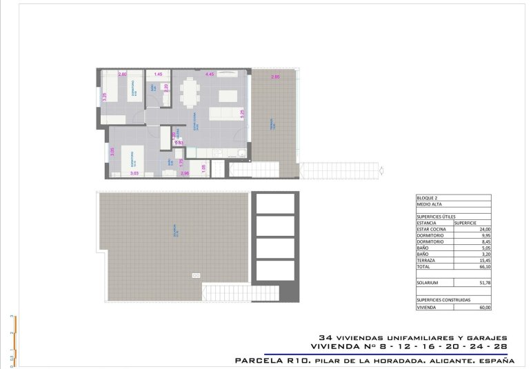 New Build - Bungalow -
Pilar de la Horadada - pueblo