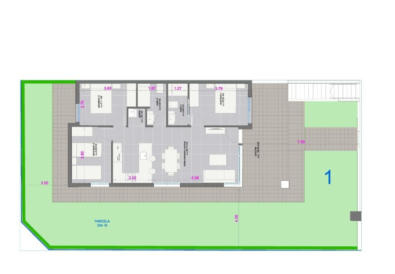 New Build - Bungalow -
Pilar de la Horadada - pueblo