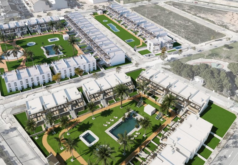 New Build - Bungalow -
Pilar de la Horadada - pueblo