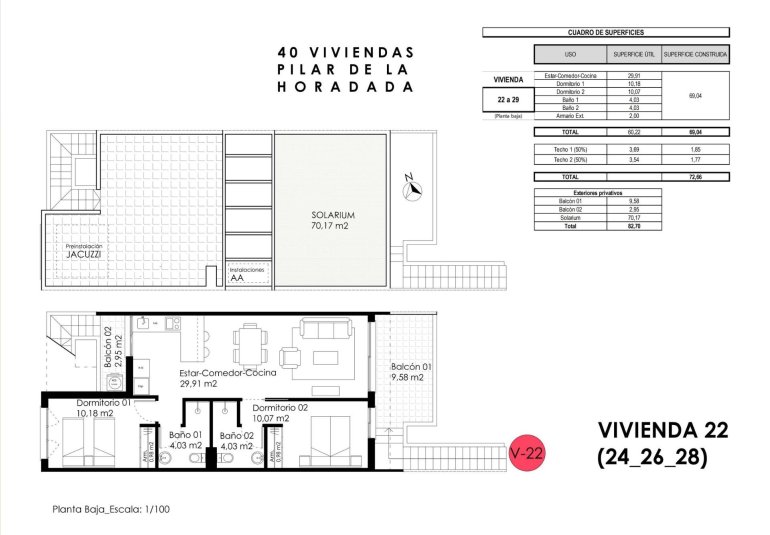 New Build - Bungalow -
Pilar de la Horadada - pueblo