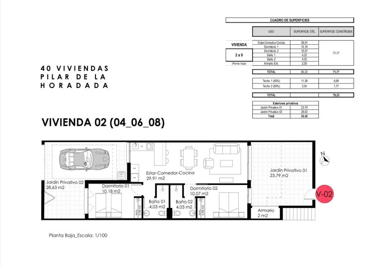 New Build - Bungalow -
Pilar de la Horadada - pueblo