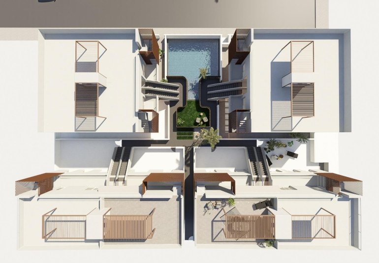 New Build - Bungalow -
Pilar de la Horadada - pueblo