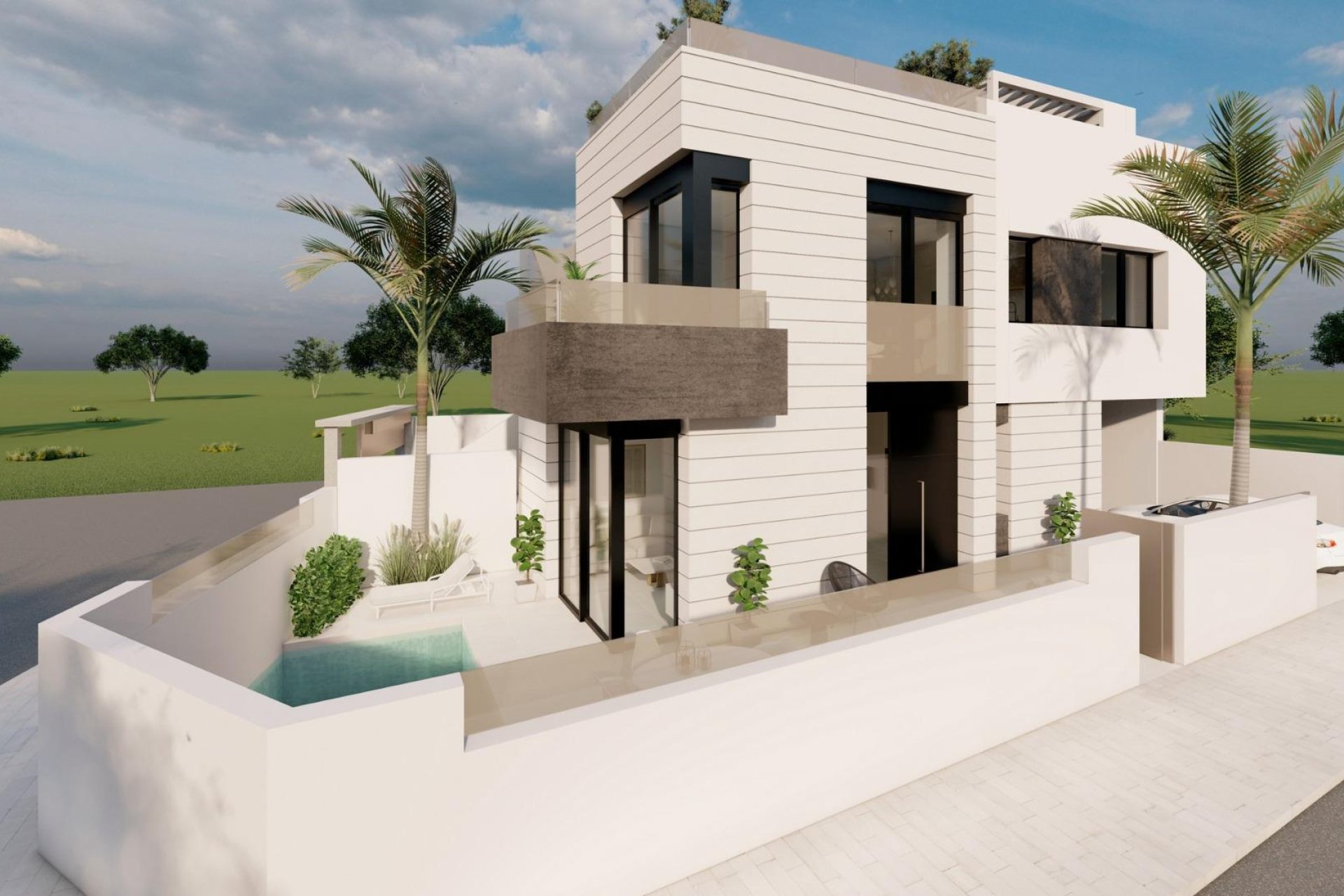 New Build - Bungalow -
Pilar de la Horadada - pueblo