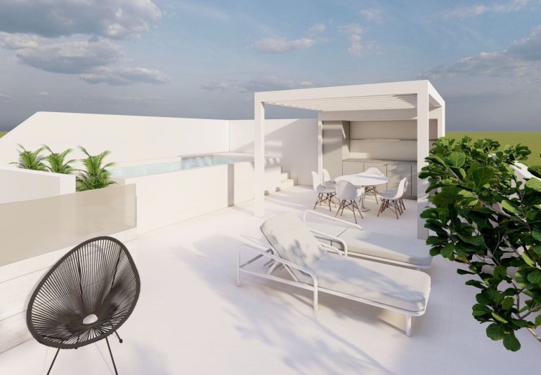 New Build - Bungalow -
Pilar de la Horadada - pueblo