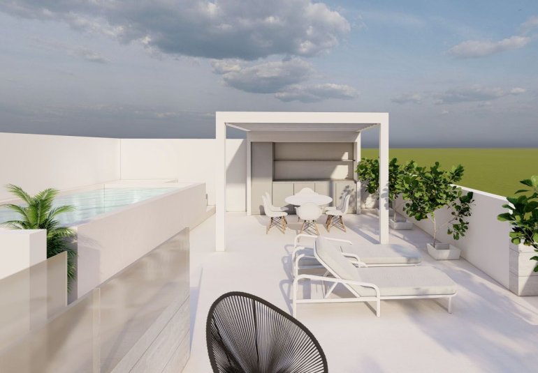 New Build - Bungalow -
Pilar de la Horadada - pueblo