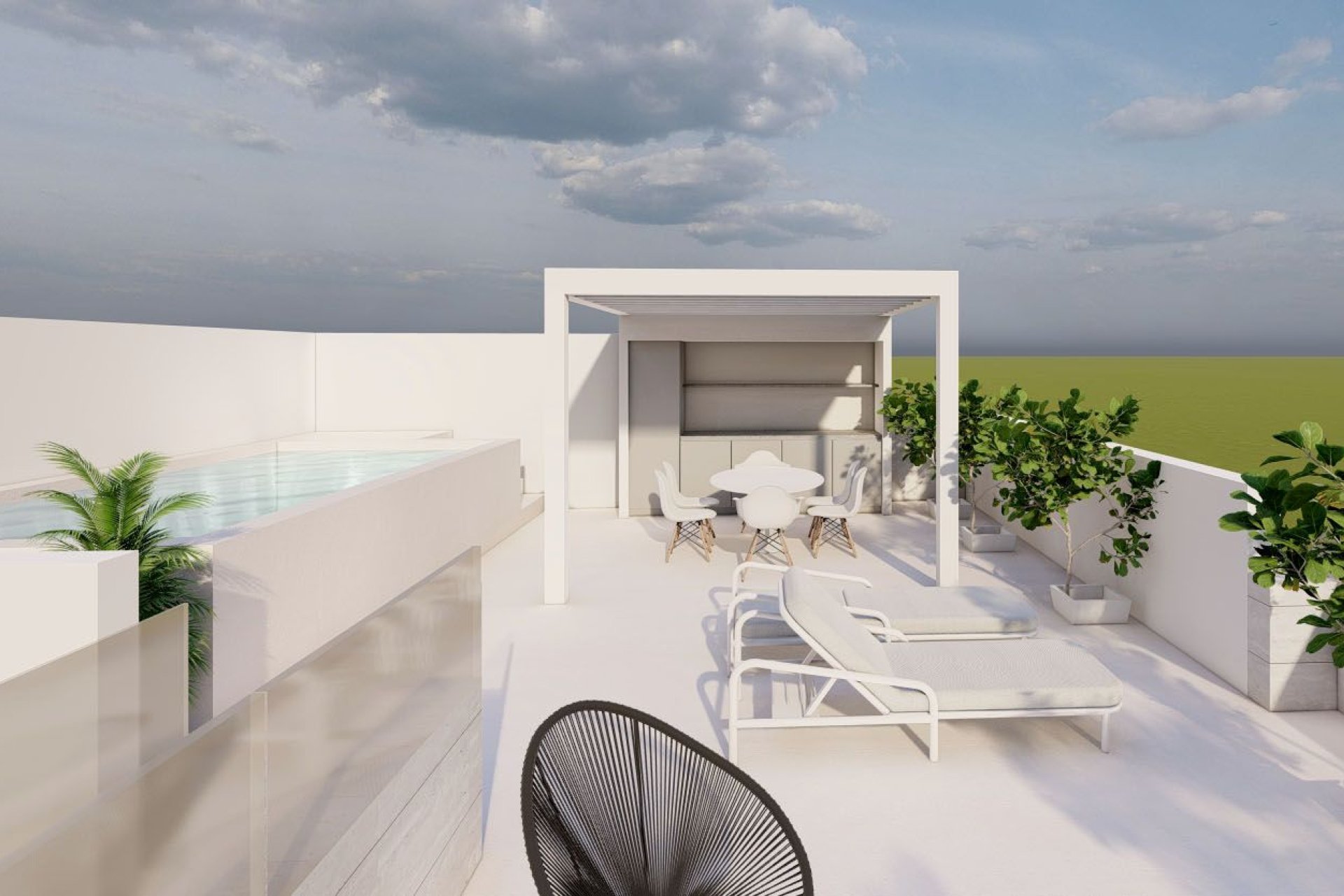 New Build - Bungalow -
Pilar de la Horadada - pueblo
