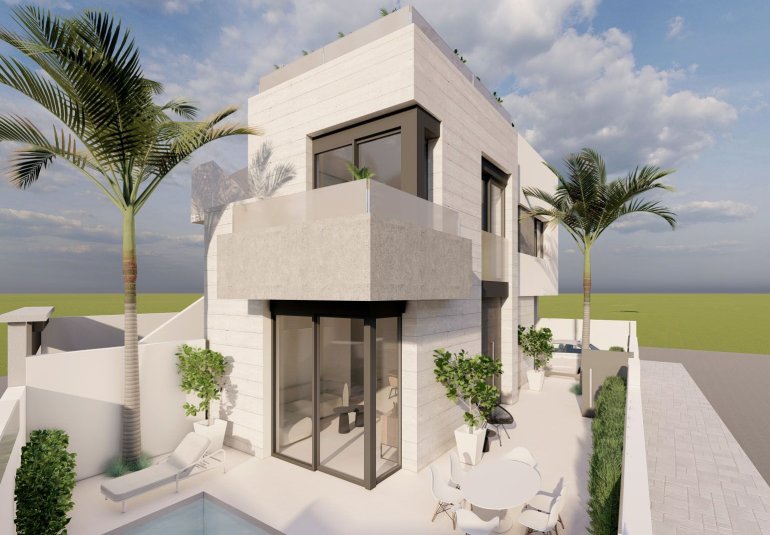 New Build - Bungalow -
Pilar de la Horadada - pueblo