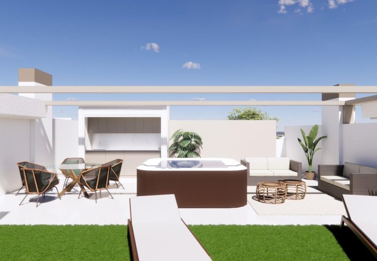 New Build - Bungalow -
Pilar de la Horadada - pueblo