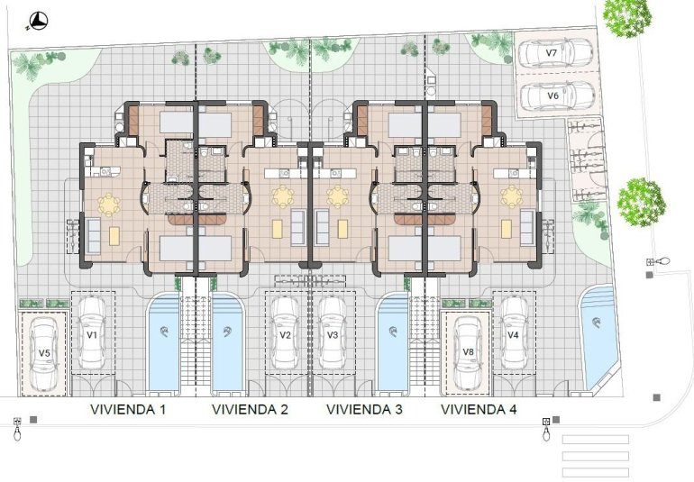 New Build - Bungalow -
Pilar de la Horadada - pueblo